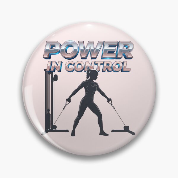 Item preview, Badass "Power In Control" Women's Fitness Gear! designed and sold by pradeepvisuals.
