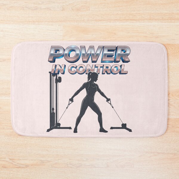 Item preview, Badass "Power In Control" Women's Fitness Gear! designed and sold by pradeepvisuals.