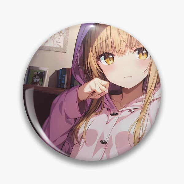 Item preview, Mahiru Shiina Angel Next Door Cozy Cat Pajama Bedroom Glow designed and sold by justnickthings.