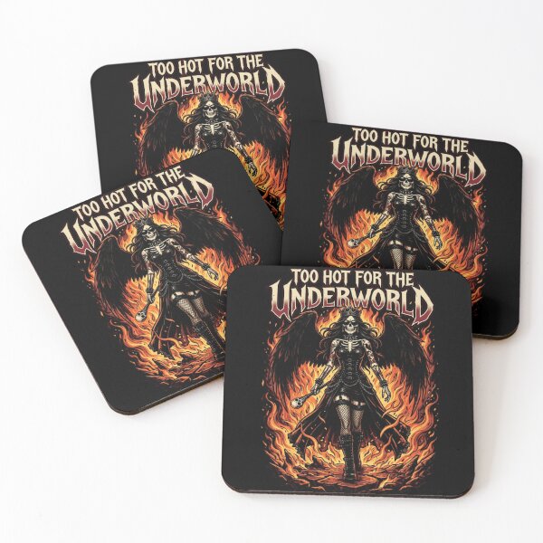 Item preview, Too Hot For The Underworld Gothic Skeleton Queen | Menopause Humor designed and sold by printedartgoods.