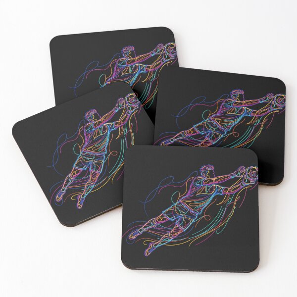Item preview, Modern Soccer Player Neon Outline Football Lover Gift designed and sold by KristenosNehk.