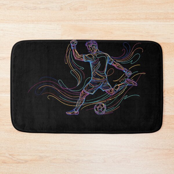 Item preview, Road To 2026 Soccer Neon Football Player Line Art Design designed and sold by KristenosNehk.