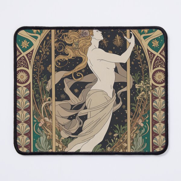 Item preview, Zodiac Art Nouveau, Mucha Inspired Celestial Wall Art designed and sold by LatentGoods.