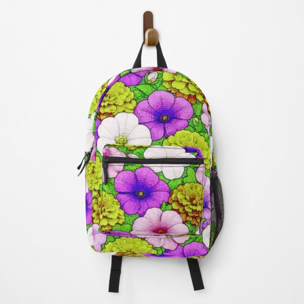 Item preview, Petunias & Marigolds designed and sold by SeanTee.
