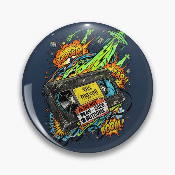 Item preview, Sci Fi Retro VHS Do Not Play Alien Sci Fi Comic designed and sold by RetroRewind Studio.