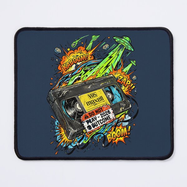 Item preview, Sci Fi Retro VHS Do Not Play Alien Sci Fi Comic designed and sold by RetroRewind Studio.