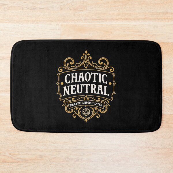 Item preview, Chaotic Neutral Roll First Regret Later designed and sold by pixeptional.