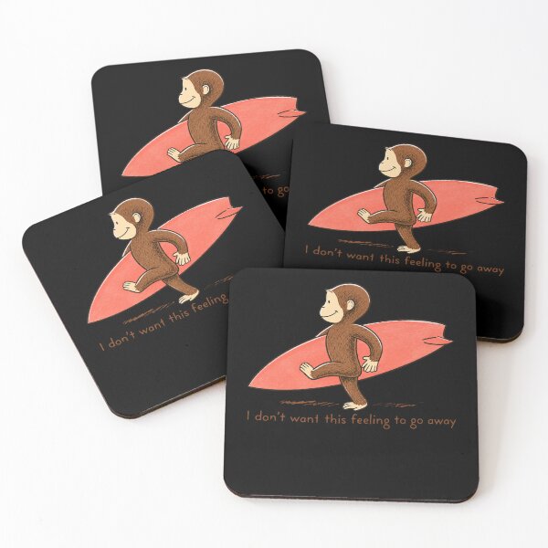 Item preview, Surf Monkey I Dont Want This Feeling To Go Away designed and sold by margamPagenberg.