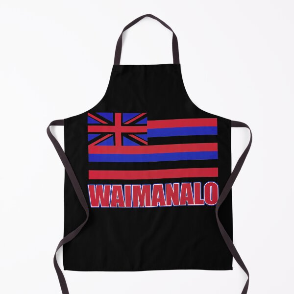 Item preview, WAIMANALO Hawaiian Flag, Hawaii designed and sold by NoThoughtsCat.