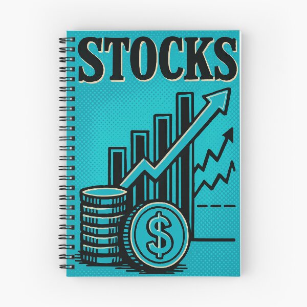 Item preview, Retro Pop Art Poster of Stock Market Trading | Bold Financial Growth Illustration with Bull Market Charts, Investment Symbols & Wealth Building Aesthetic | Modern Finance Wall Art Decor designed and sold by PaintedPixels01.