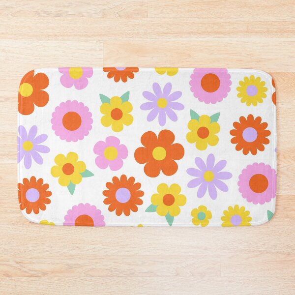 Item preview, Retro Daisy Flower Pattern | Groovy Floral Seamless 70s Design designed and sold by RJACreative.