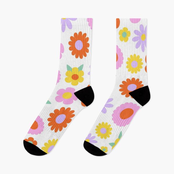 Item preview, Retro Daisy Flower Pattern | Groovy Floral Seamless 70s Design designed and sold by RJACreative.