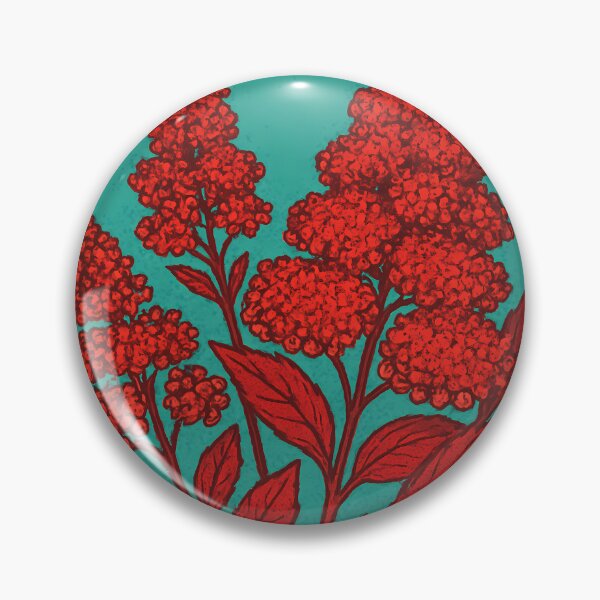 Item preview, Retro Pop Art Poster Illustration of Spirea Flowers | Bold Ornamental Shrub Bloom Print with Soft Clustered Blossoms & Vintage Botanical Aesthetic | Elegant Floral Wall Art Decor designed and sold by PaintedPixels01.