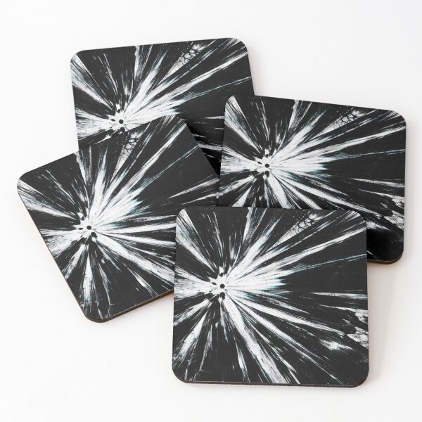 Item preview, Black & White Starburst Statement Cushion designed and sold by Kerryn Levy Art.