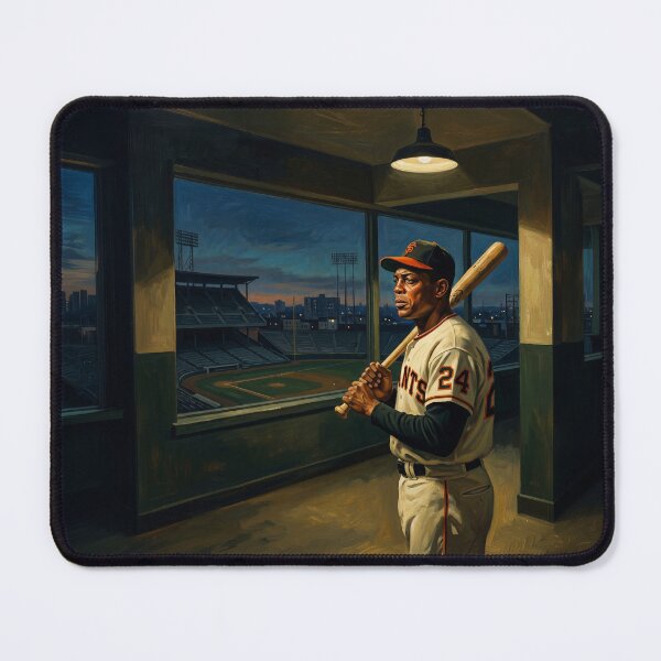 Item preview, Willie Mays Portrait designed and sold by Home Decor Art.