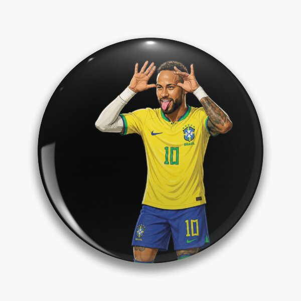 Item preview, Neymar Brazil Football Celebration designed and sold by myJPEG.