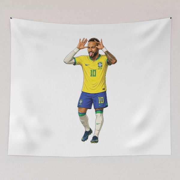 Item preview, Neymar Brazil Football Celebration designed and sold by myJPEG.