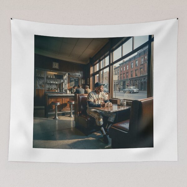 Item preview, Willie Mays Portrait designed and sold by Home Decor Art.