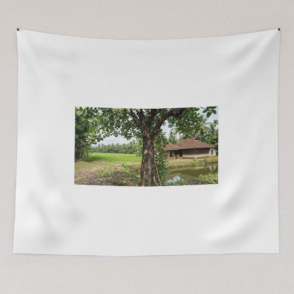 Item preview, Majestic Katakam Tree by the Paddy Fields designed and sold by Mindful Heritage.
