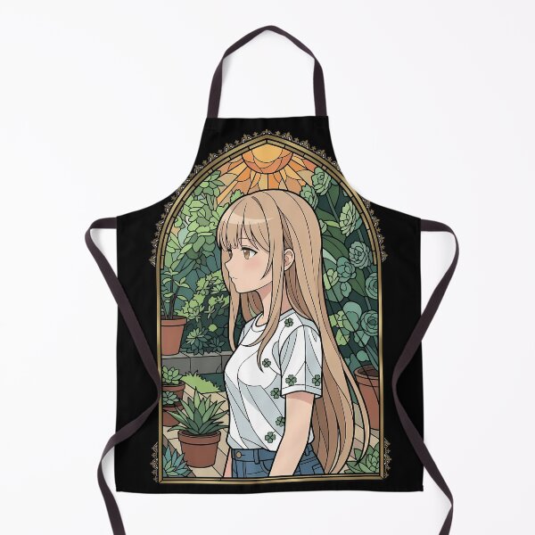 Item preview, Mahiru Shiina Angel Next Door Garden Stained Glass designed and sold by mildaclairmo.