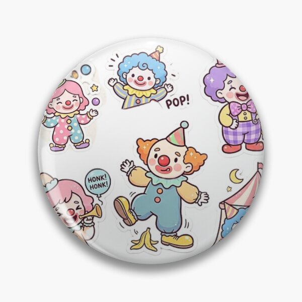 Item preview, Cute clown designed and sold by Echo Aesthetics.