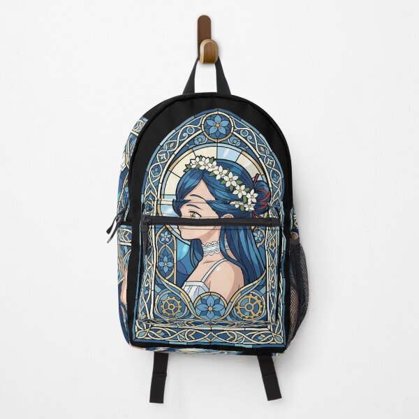 Item preview, Myne Ascendance Bookworm Floral Halo Stained Glass Grace designed and sold by mildaclairmo.