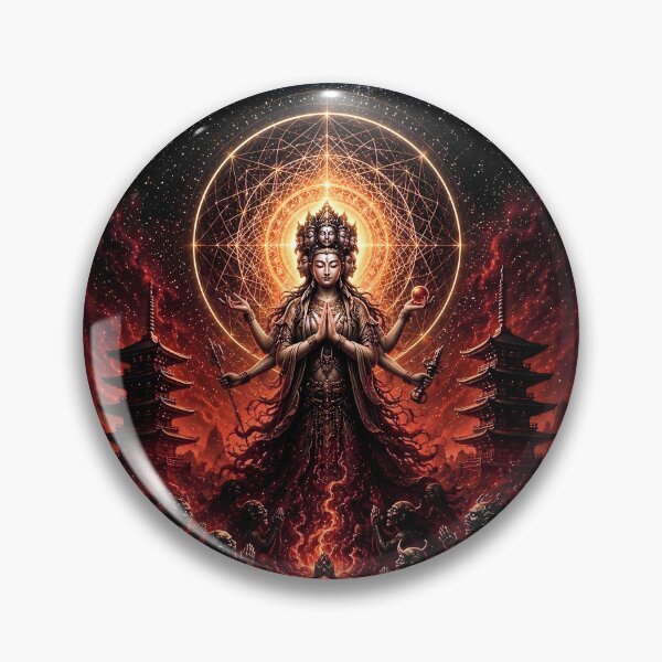 Item preview, Kannon and the Demons - Salvation in the Underworld designed and sold by Spirits Dark Japan.