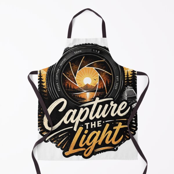 Item preview, Capture The Light Photography Camera Lens Sticker designed and sold by Omanut Studio — By Ashwin..