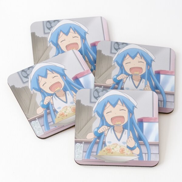 Item preview, Squid Girl Shrimp Fried Rice designed and sold by taroxstudio.