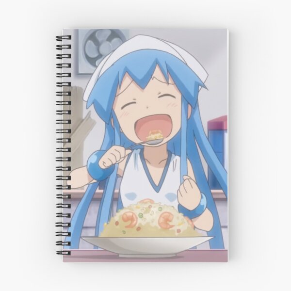 Item preview, Squid Girl Shrimp Fried Rice designed and sold by taroxstudio.