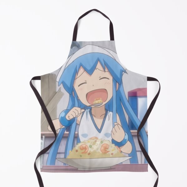 Item preview, Squid Girl Shrimp Fried Rice designed and sold by taroxstudio.