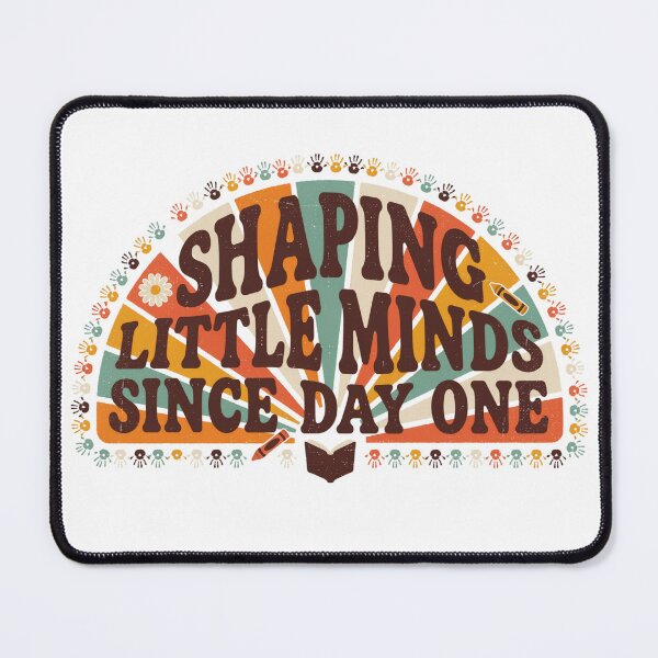 Item preview, Shaping Little Minds Since Day One Cute Kinder Teacher Back to School designed and sold by CF_VintageDesign.