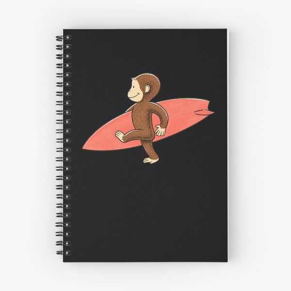 Item preview, Cute Monkey Carrying Surfboard Beach Summer designed and sold by margamPagenberg.