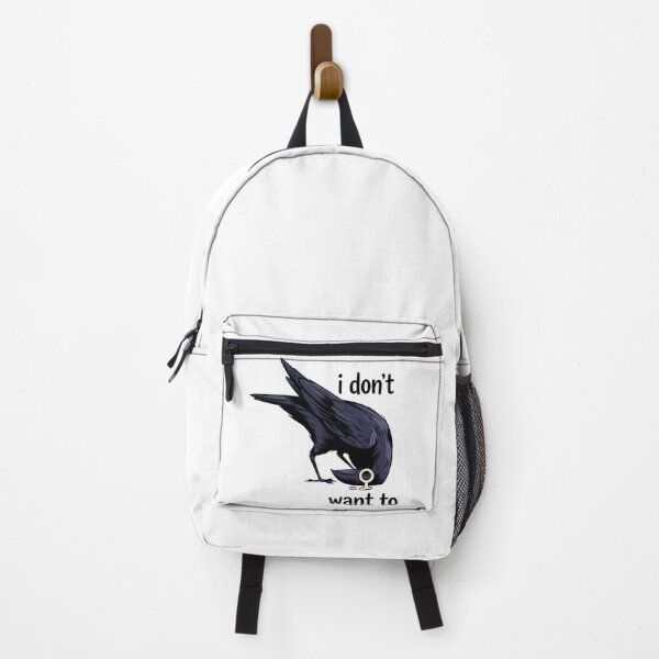 Item preview, Funny Introvert Raven Hiding Head I Don't Want To designed and sold by Vermanartist.