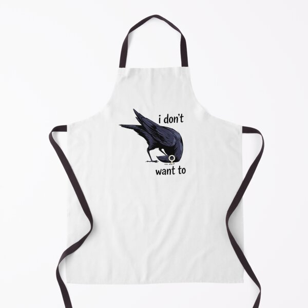 Item preview, Funny Introvert Raven Hiding Head I Don't Want To designed and sold by Vermanartist.