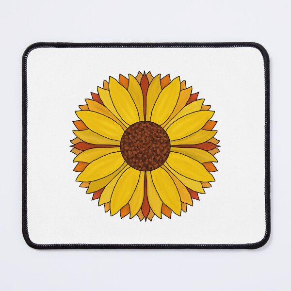 Item preview, Cute Pretty Sunflower designed and sold by SkeletalDesign.
