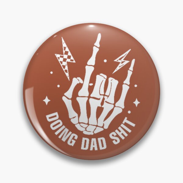 Item preview, Doing Dad Shit Funny Skeleton Toilet fathers day designed and sold by whimsymadhu.