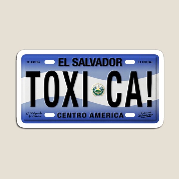 Item preview, TOXIC! - PLAQUE designed and sold by Torogoz-LTP.