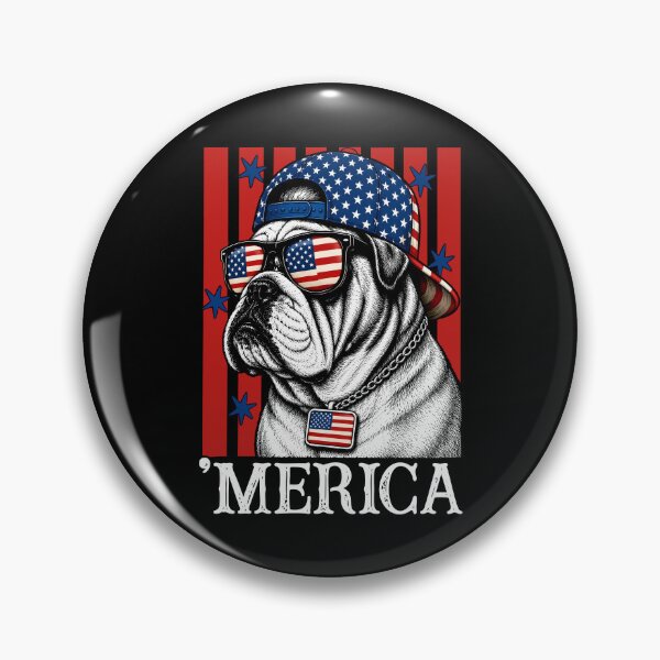 Item preview, Merica Bulldog designed and sold by JamesDriggers.