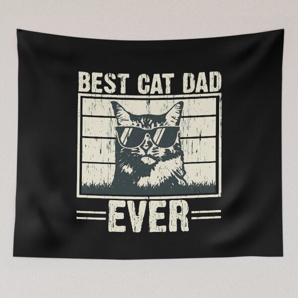 Item preview, Best Cat Dad Ever designed and sold by SoyLamderma.