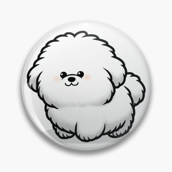 Item preview, Cute Coton de Tulear Fluffy White Dog Dog Lovers designed and sold by Fern & Fur.