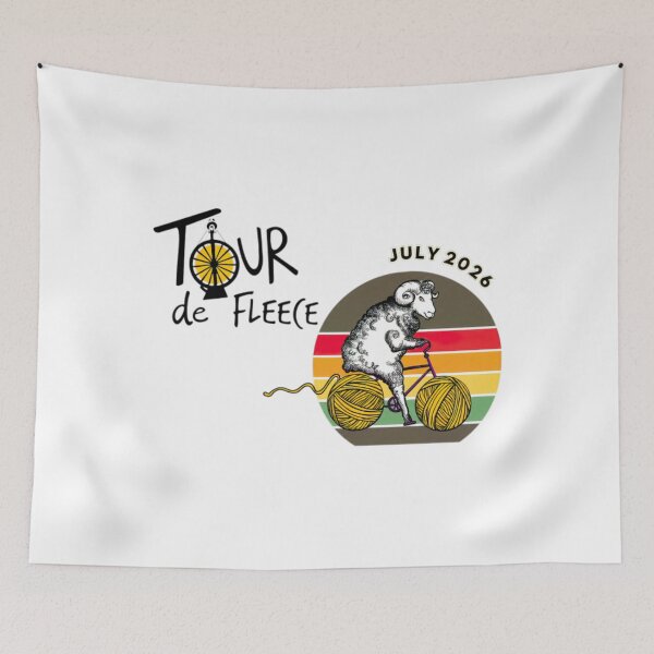 Item preview, Sheep Yarn Bike Retro Cycling Wool Craft July 2026 Design designed and sold by Young-Vibes.