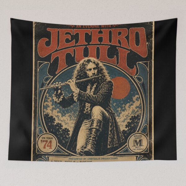 Item preview, Jethro Tull 1974 New York Tour designed and sold by sterleyc90.