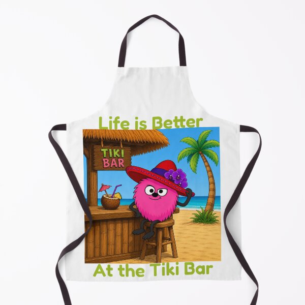 Item preview, Life is Better at the Tiki Bar designed and sold by TheThinglings.