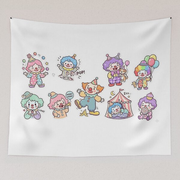 Item preview, Cute Clown designed and sold by Echo Aesthetics.