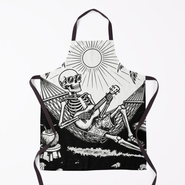 Item preview, Skeleton Playing Ukulele on Hammock  designed and sold by Brexmore3.