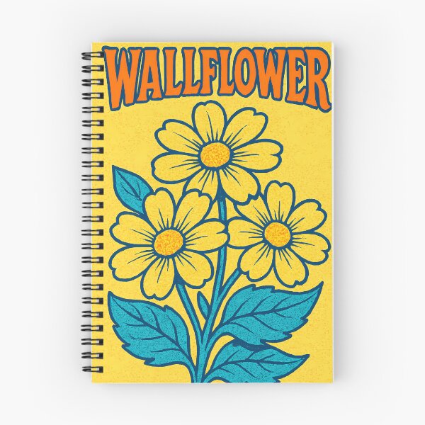Item preview, Retro Pop Art Poster Illustration of Wallflower Blooms | Bold Wildflower Botanical Print with Soft Vintage Texture & Natural Garden Aesthetic | Minimal Floral Wall Art Decor designed and sold by PaintedPixels01.