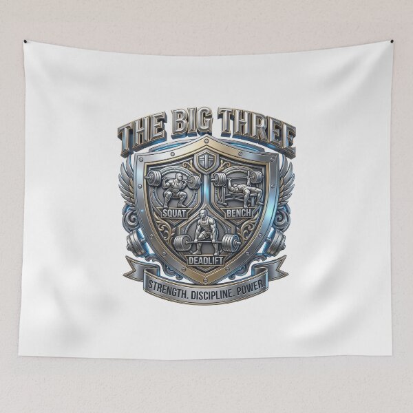 Item preview, Iconic "The Big Three" Powerlifting Masterpiece! designed and sold by pradeepvisuals.