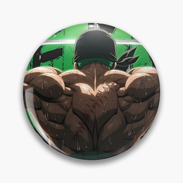Item preview, Roronoa Zoro Three Sword Style – Legendary Pirate Hunter Anime Wall Art designed and sold by Dyan4.