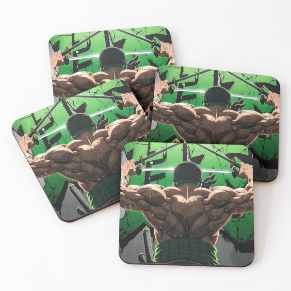 Item preview, Roronoa Zoro Three Sword Style – Legendary Pirate Hunter Anime Wall Art designed and sold by Dyan4.
